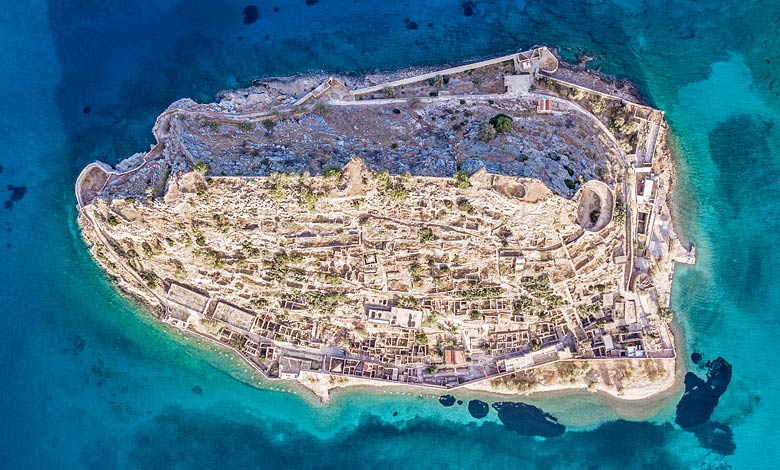 Spinalonga drone